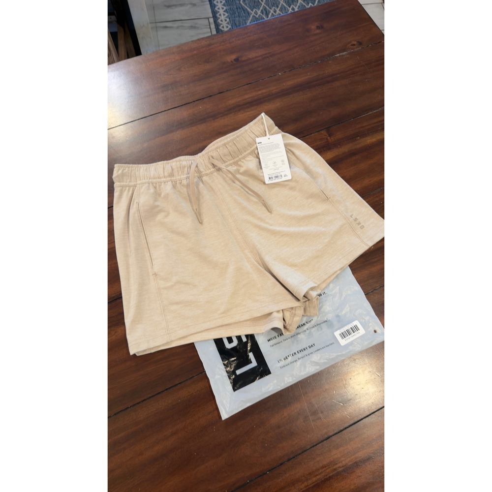 LSKD Restore CloudFLX Performance Short Oatmeal Marl WSHT00445 NEW NWT Small